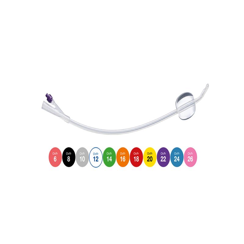 Катетер Фолея силіконовий, 2-ходовий “MEDICARE”, розмір Fr22